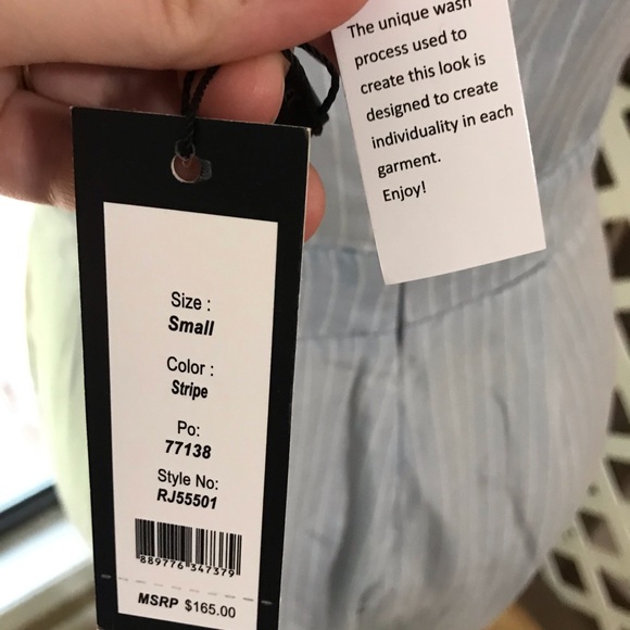 Romeo + Juliet Couture Light Blue Jumpsuit NWT New - Picture 6 of 8